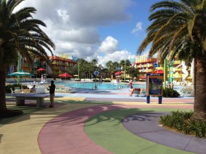 Disney's Pop Century pool