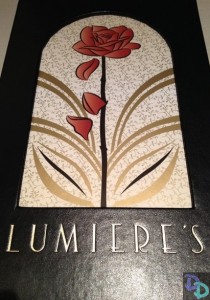 Lumiere's Menu Disney Magic