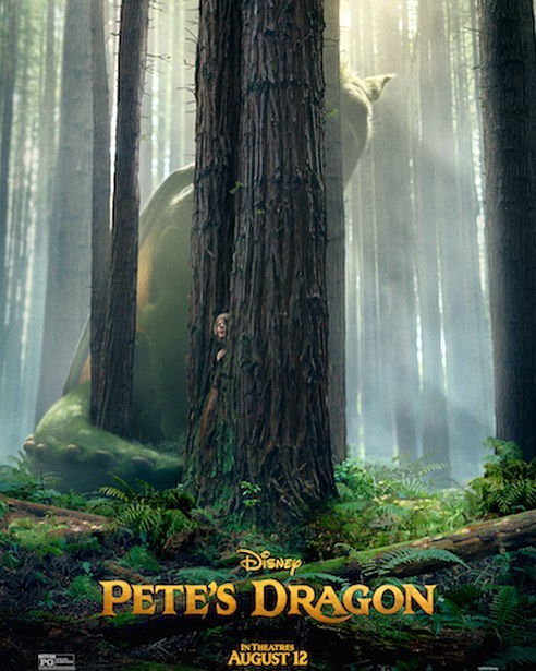 pete's dragon remake poster