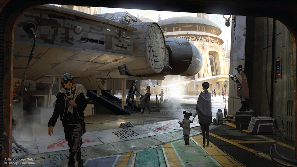 star wars land concept art