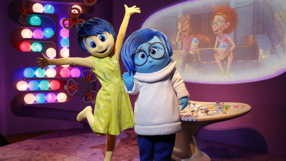 inside out joy and sadness meet and greet epcot