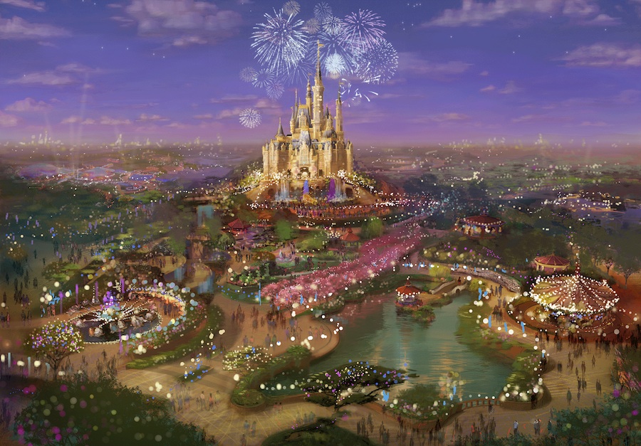 shanghai disneyland opening tv special