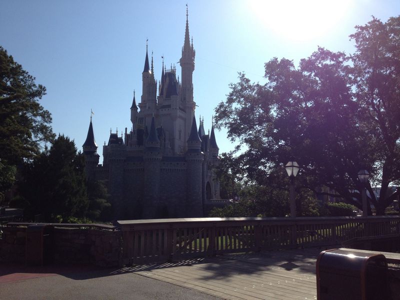 cinderella castle obvious walt disney world
