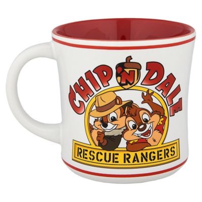 Disney Parks Chip 'n Dale Personality Ceramic Coffee Mug New