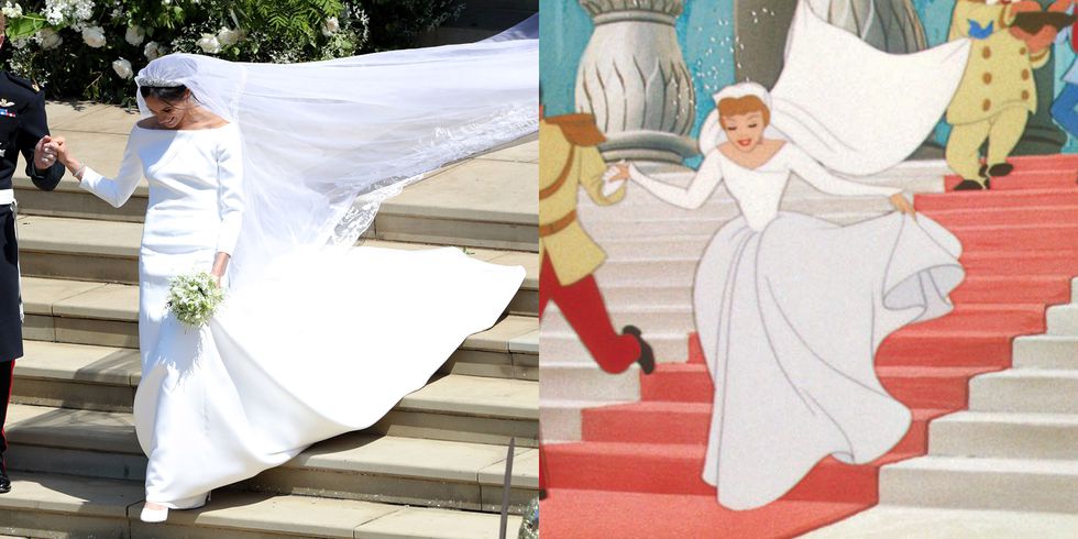 cinderella meghan markle disney princess royal wedding